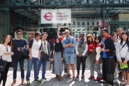 Global Classroom visit the London Transport Museum