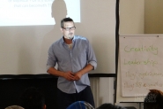 Film industry veteran shares creative thinking tools with Generasi Global students