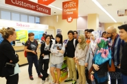 Global Classroom students learn about Tesco’s operation