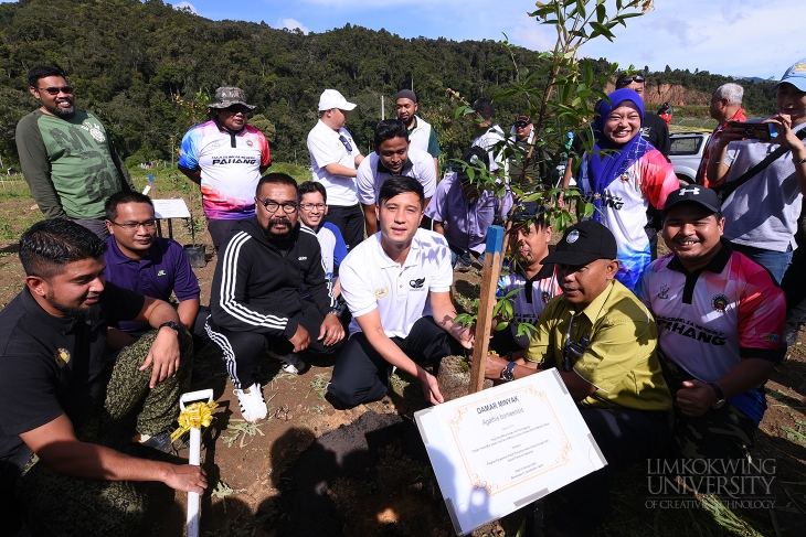 Limkokwing students ‘Go Green’ at Sungai Ichat PRFs