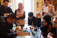 Turkish Cultural Day-Ebru Art workshop