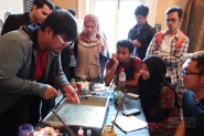 Turkish Cultural Day-Ebru Art workshop