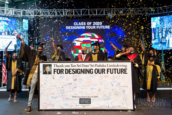 Limkokwing Botswana virtually caps class of 2020