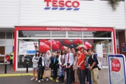 Global Classroom students learn about Tesco’s operation