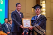 Prime Minister Hun Manet joins graduation celebration of 540 Limkokwing graduates