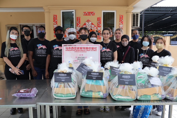 Limkokwing Student Volunteers Bring Cheer to PWD (Persons  with Disabilities) Centres in Klang Valley