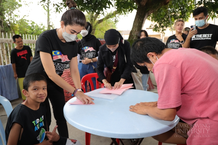 Limkokwing Student Volunteers Bring Cheer to PWD (Persons  with Disabilities) Centres in Klang Valley