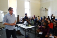 Film industry veteran shares creative thinking tools with Generasi Global students