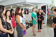 Miss Universe Malaysia 2012 Finalists visit Limkokwing