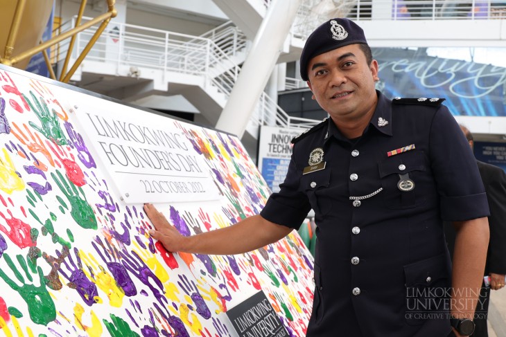 New ASP of Cyberjaya Police voices interest to collaborate with Limkokwing University