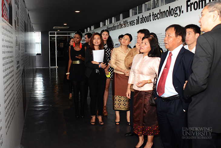 Vice Minister of Industry & Commerce, Laos Visits Limkokwing