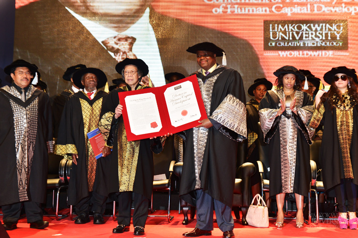 King of Swaziland’s Honorary Doctorate Ceremony