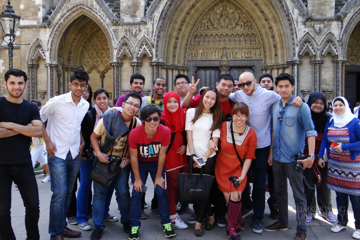 Global Classroom Students Tour London