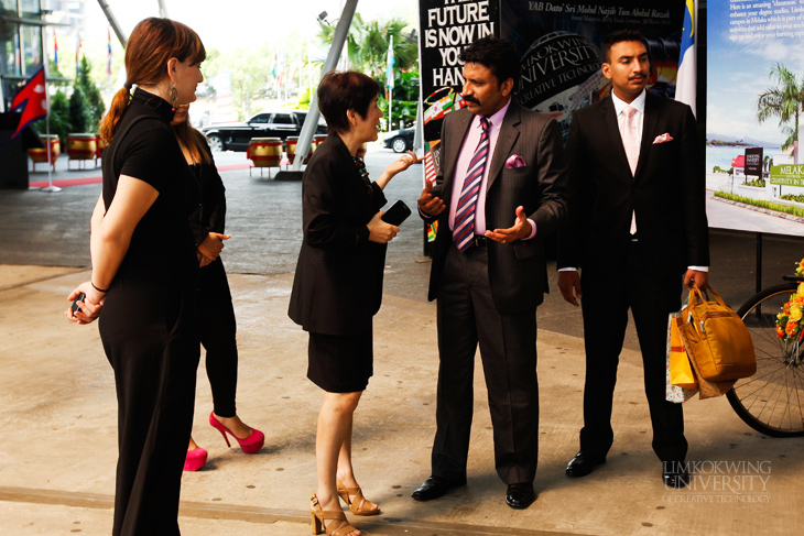 chaudhary_group_institute_of_management_visits_limkokwing006