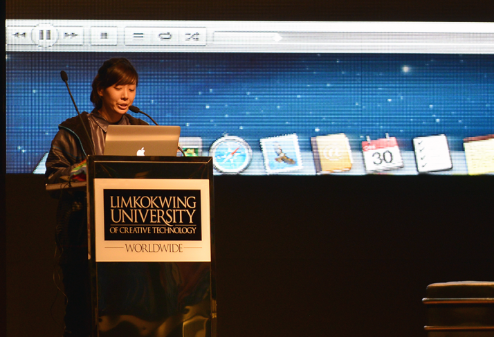 IM Innovations’ 3D Media Specialist, Venise Tham conducted the demo.