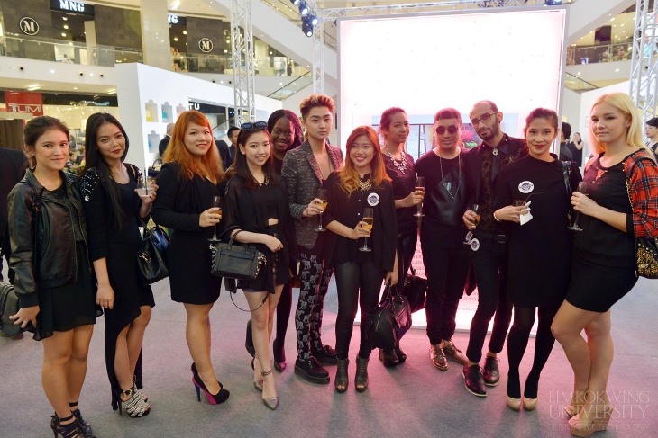 Guests take a photo during the just ended "Candy-Brissima Tour" by Furla at Pavillion, KL