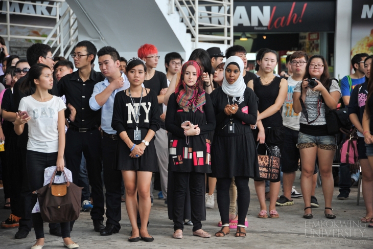 The Limkokwing international community praying for families and friends of the MH370 passengers