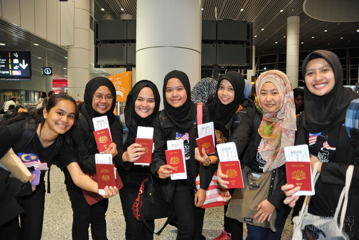 Limkokwing's student service management handles the process of visa/passport application for all ‘Generasi Global Study Tour to London’ students