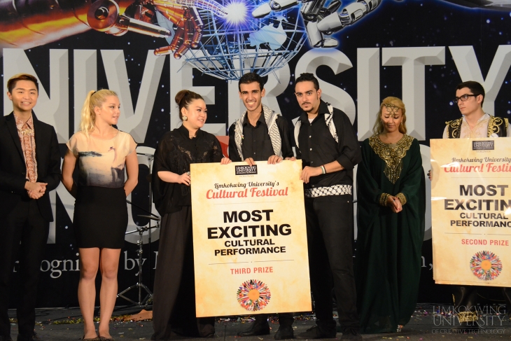 Limkokwing's Cultural Festival ended with the prize giving ceremony