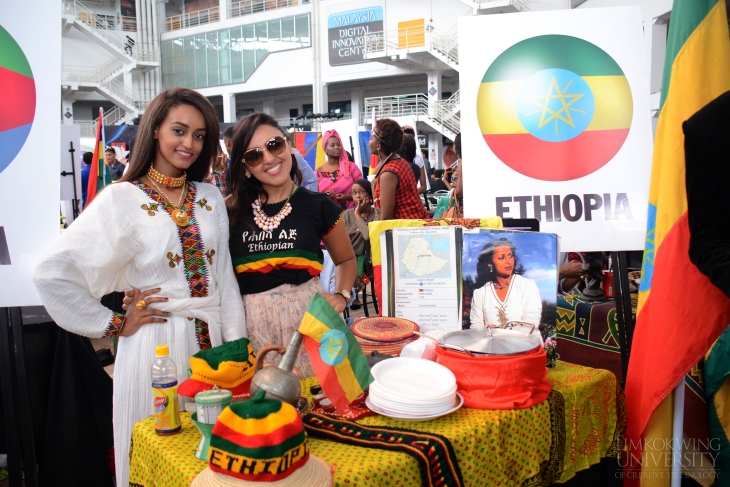 Ethiopia's booth