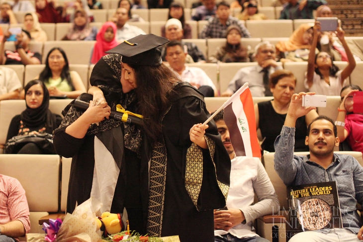 Parents had traveled from across the world to join in their children's special day