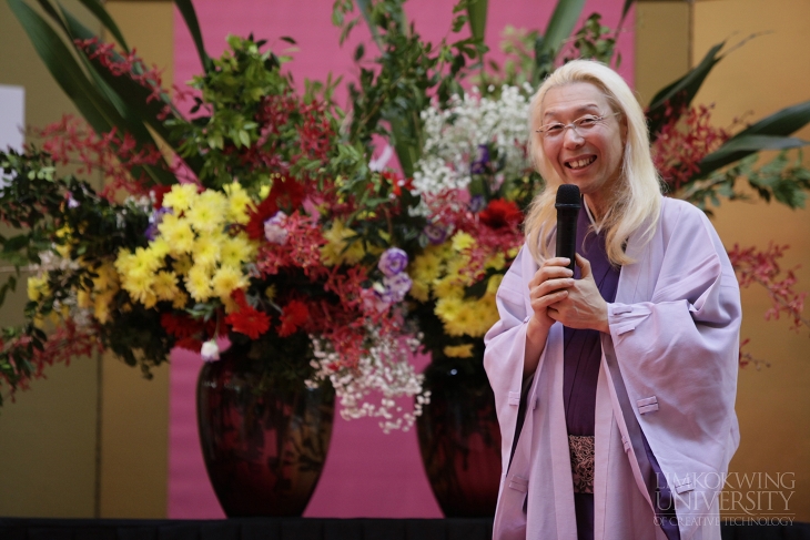 Ikebana maestro Shogo Kariyazaki