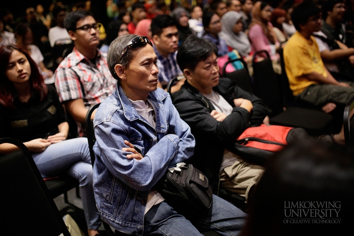 Some of the audience of the festival