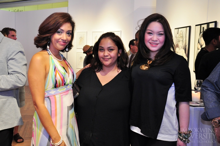 Limkokwing's Vice President Dato' Tiffanee Lim with invited guests