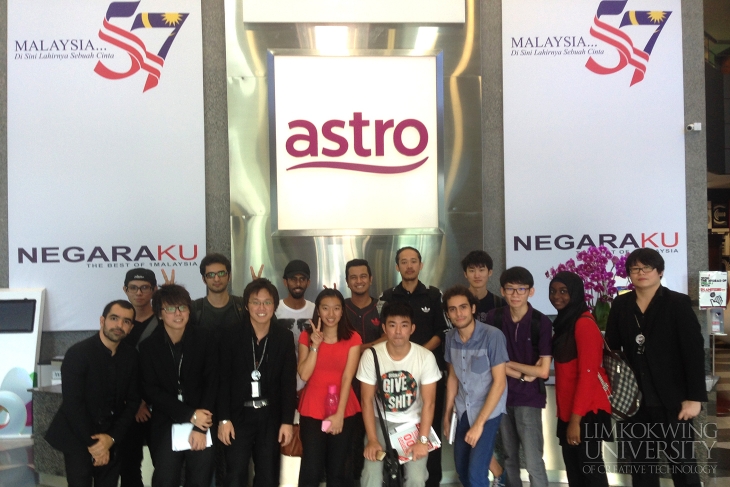 Multimedia Creativity students went on studio tour and industry talk in Astro broadcast complex_005