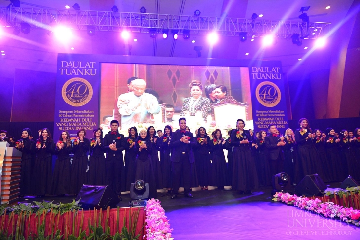 Limkokwing University and PICC celebrate Sultan of Pahang’s 40-year reign in a Royal Banquet and Gala Dinner_011