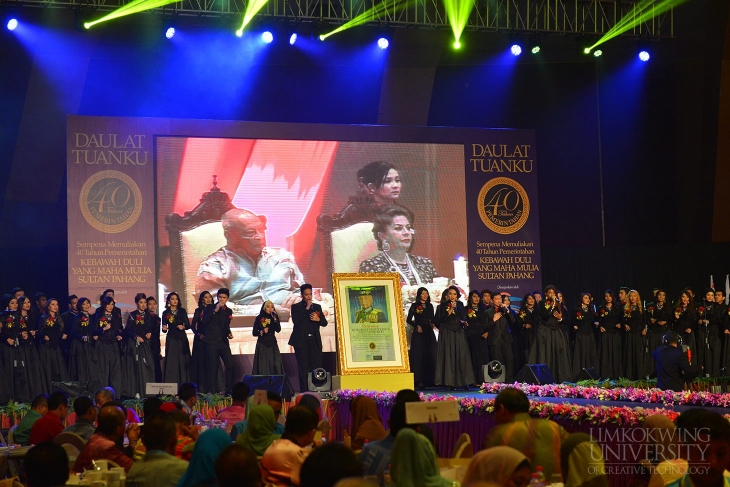 Limkokwing University and PICC celebrate Sultan of Pahang’s 40-year reign in a Royal Banquet and Gala Dinner_014