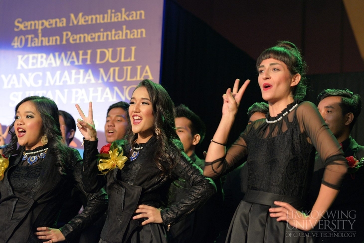 Limkokwing University and PICC celebrate Sultan of Pahang’s 40-year reign in a Royal Banquet and Gala Dinner_016