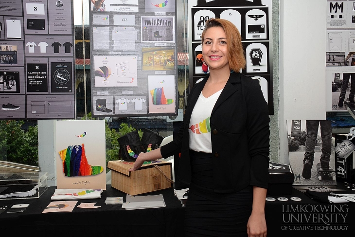 Limkokwing’s design students showcase their creativity in shoe exhibition_004