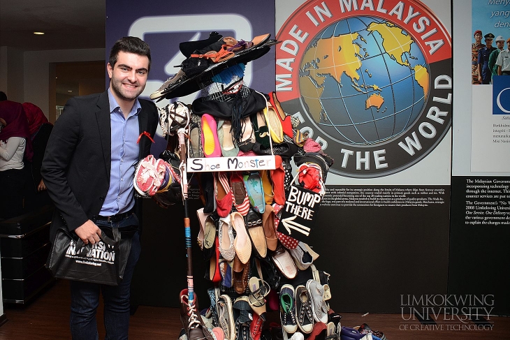 Limkokwing’s design students showcase their creativity in shoe exhibition_006