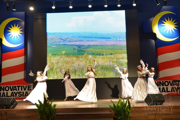 Kazakhstani students gather in Limkokwing University to celebrate their Independence Day_004