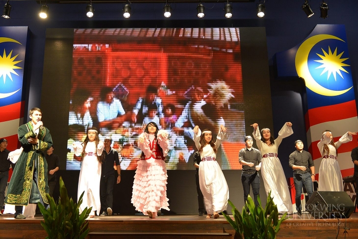 Kazakhstani students gather in Limkokwing University to celebrate their Independence Day_008