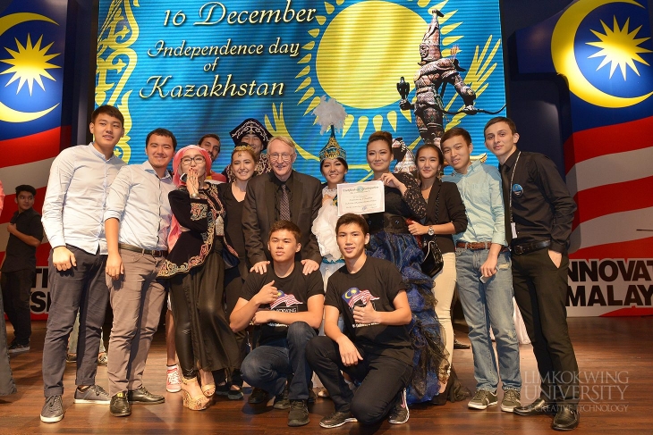 Kazakhstani students gather in Limkokwing University to celebrate their Independence Day_009