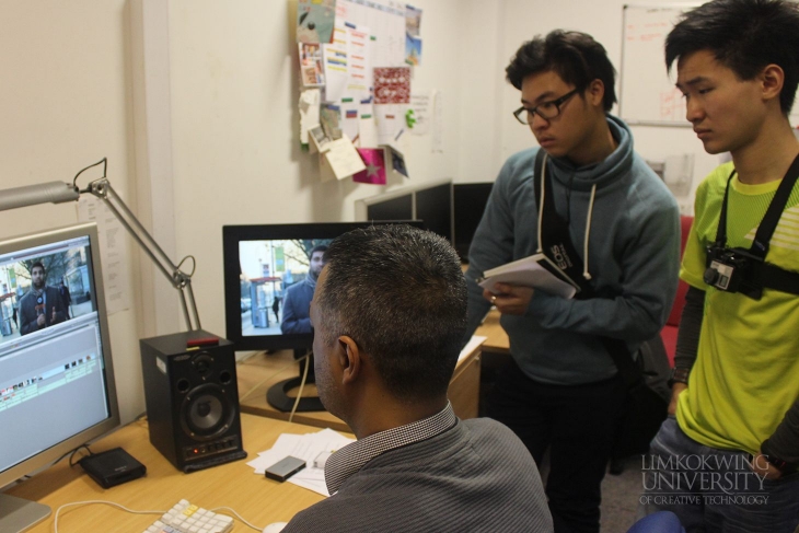 Limkokwing students visit Westgate Broadcasting Services_006