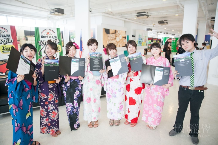 Japanese students from Wakayama University conclude Summer Camp at Limkokwing_003