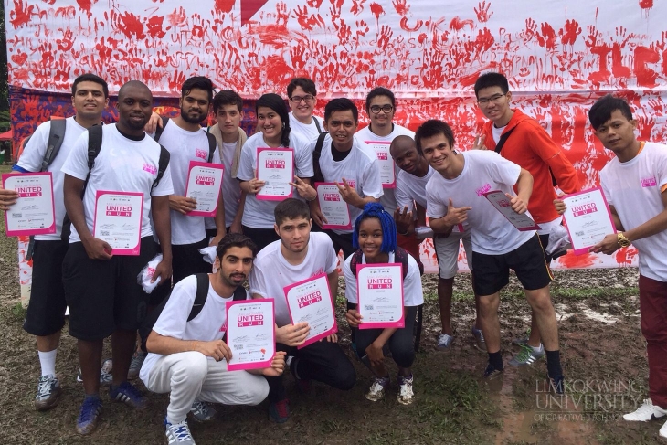 Limkokwing international students run for unity in the Malaysian United Run 2015_003