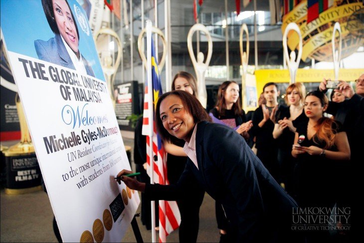 UN Resident Coordinator for Malaysia visits Limkokwing University_001