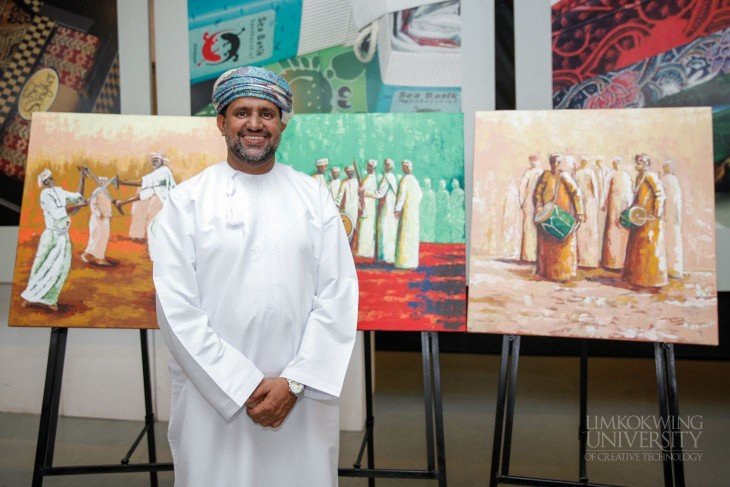 Omani Art at Limkokwing University_001