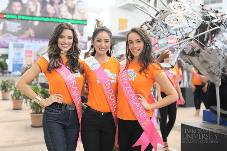 Miss Tourism International Participants Tour Limkokwing University_006