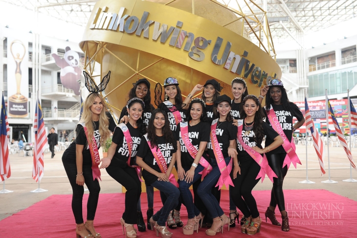 Miss Tourism International Participants Tour Limkokwing University_008