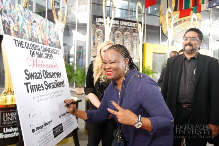 Swaziland Media visits Limkokwing University_003