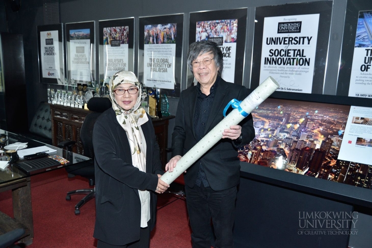 CEO of Kolej International Graduate Studies visits Limkokwing University_002