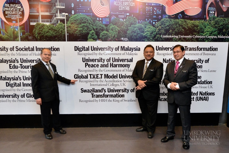 TVET Malaysia- HR Ministry Sec-Gen visits Limkokwing University