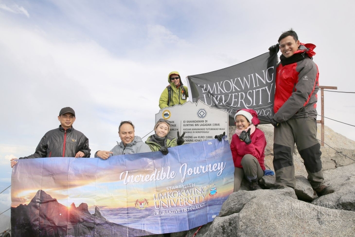 Limkokwing students create history in Mount Kinabalu conquest_010