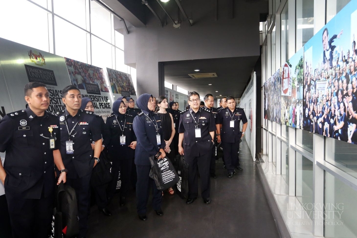 First batch of PDRM officers complete Strategic Social Media training at Limkokwing University_008