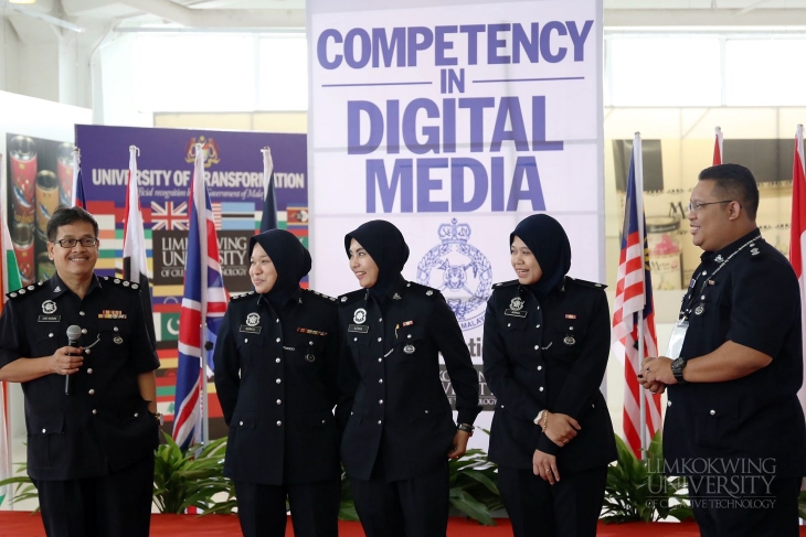 First batch of PDRM officers complete Strategic Social Media training at Limkokwing University_011